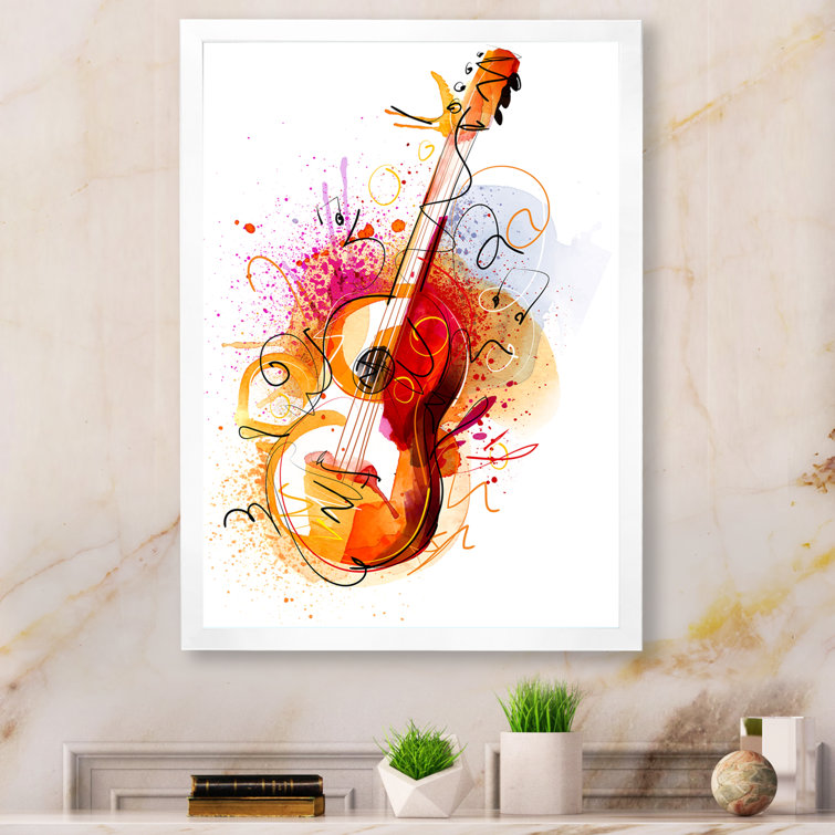 Guitar deals wall art